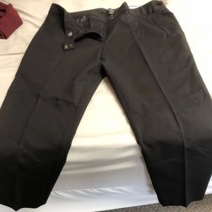 Black ankle pants